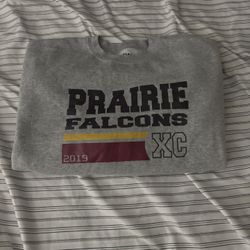 Grey & Red Praire Falcons Sweatshirt