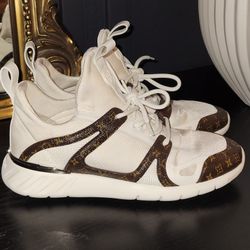 Louis Vuitton Monogram Aftergame Sneaker Women Size EU 37 US 7 EUC