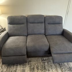 2 (like new) sofa electric recliners