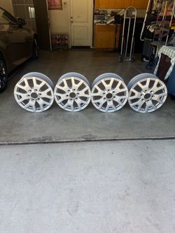 17" 2024 2025 2026 Toyota Tacoma Silver OEM wheels