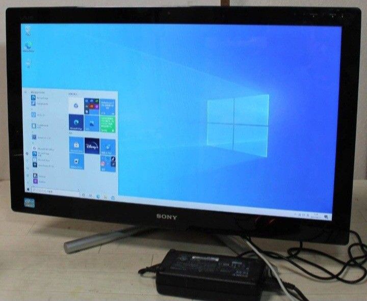 TouchScreen 24" Sony All In One PC Intel Duo Core 8GB RAM 500GB SSD Webcam 1080P LCD Wi-Fi & Bluetooth Wireless Windows 64 Bit OS 