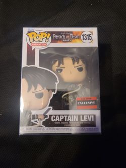 New funko pop attack on titan captain levi 1315