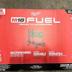Milwaukee Shop Vac 6 Gal Tool Only NIB