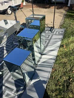 Three Mirror Stands
