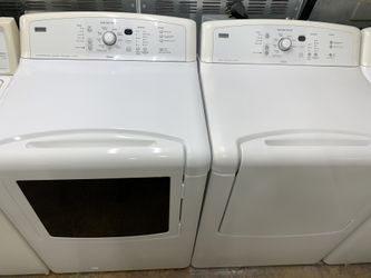 Kenmore set washer and dryer gas