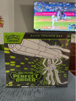 Pokemon ETB Perfect Order