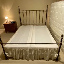 Queen Iron bed frame