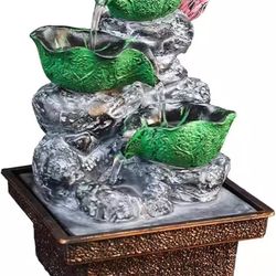 Small Fountain Tabletop Fountain Lucky Water Ornaments Small Fountain Bar Chinese Table Top Ornaments Flowing Water Decorative Fountain Indoor Fountai