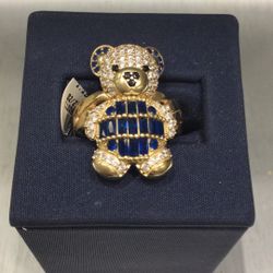 10K Teddy Bear Lady’s Ring