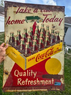 1940s Coca Cola sign