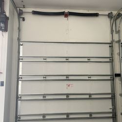 Overhead Garage Door Broken Spring Opener Off Track Replace Adjustment And Parts 