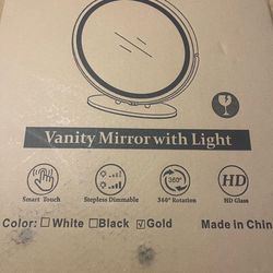 LED make up mirror