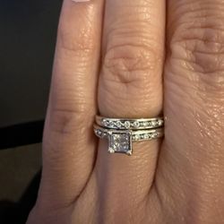 Engagement Ring With Band