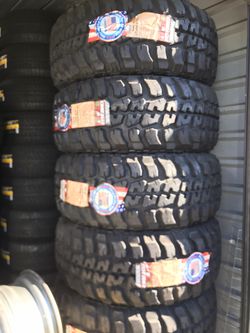 35x12.50-20 Federal MT Tyres @wholesale prices-We Deliver Only