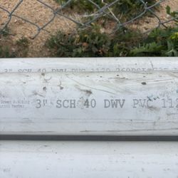 3” sch 40 pipe (10ft) pcs