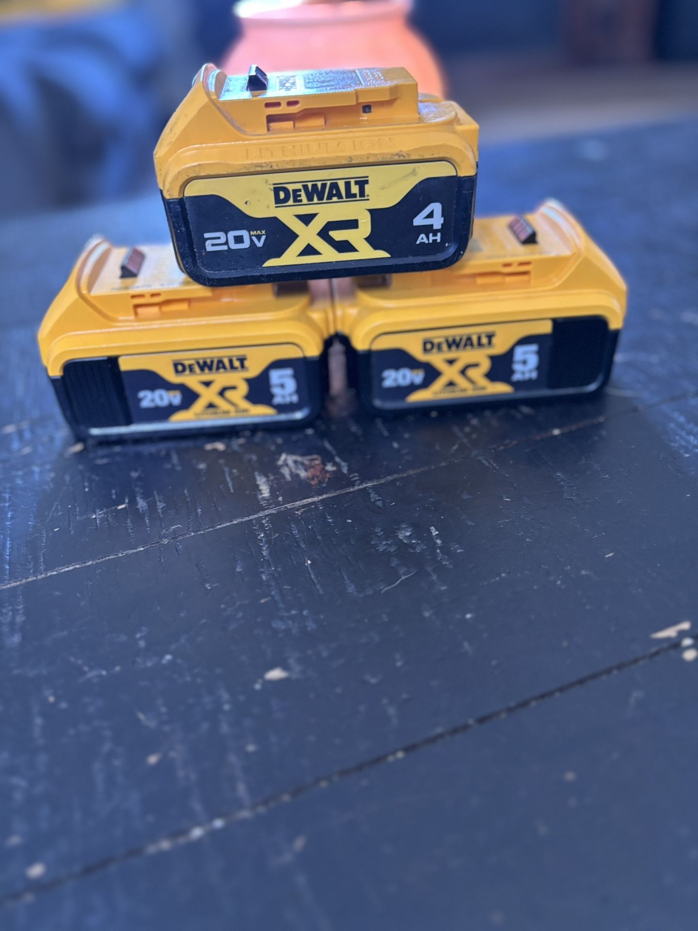 Baterías. Dewalt. 20 Volt Rx
