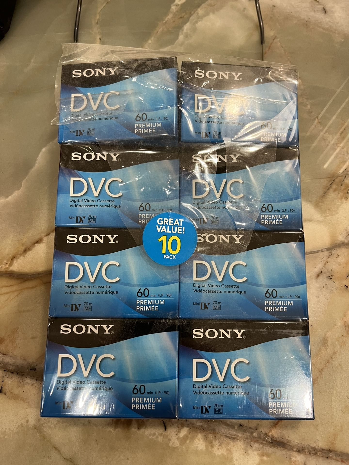 Sony Digital Video Cassettes - BRAND NEW