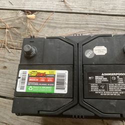 Car battery condition excellent