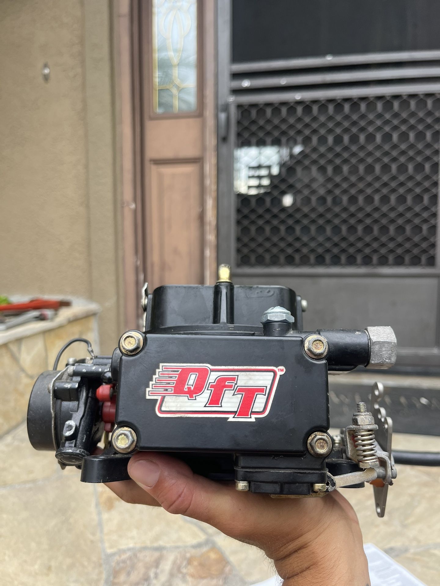 Quick fuel, four barrel marine carburetor
