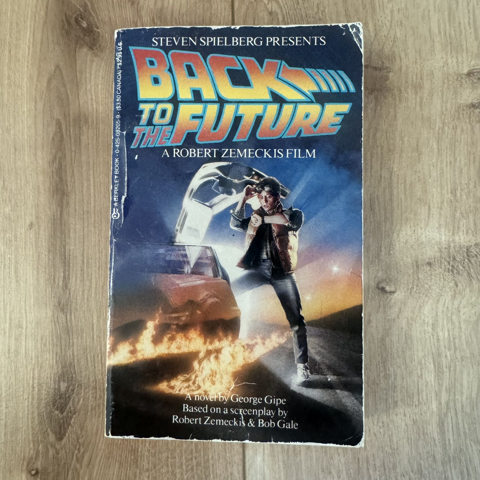 Vintage Back To The Future Book By George Gipe