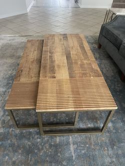 New Wooden Nesting Tables