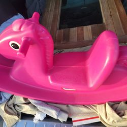  Little Tikes Rocking Horse in magenta