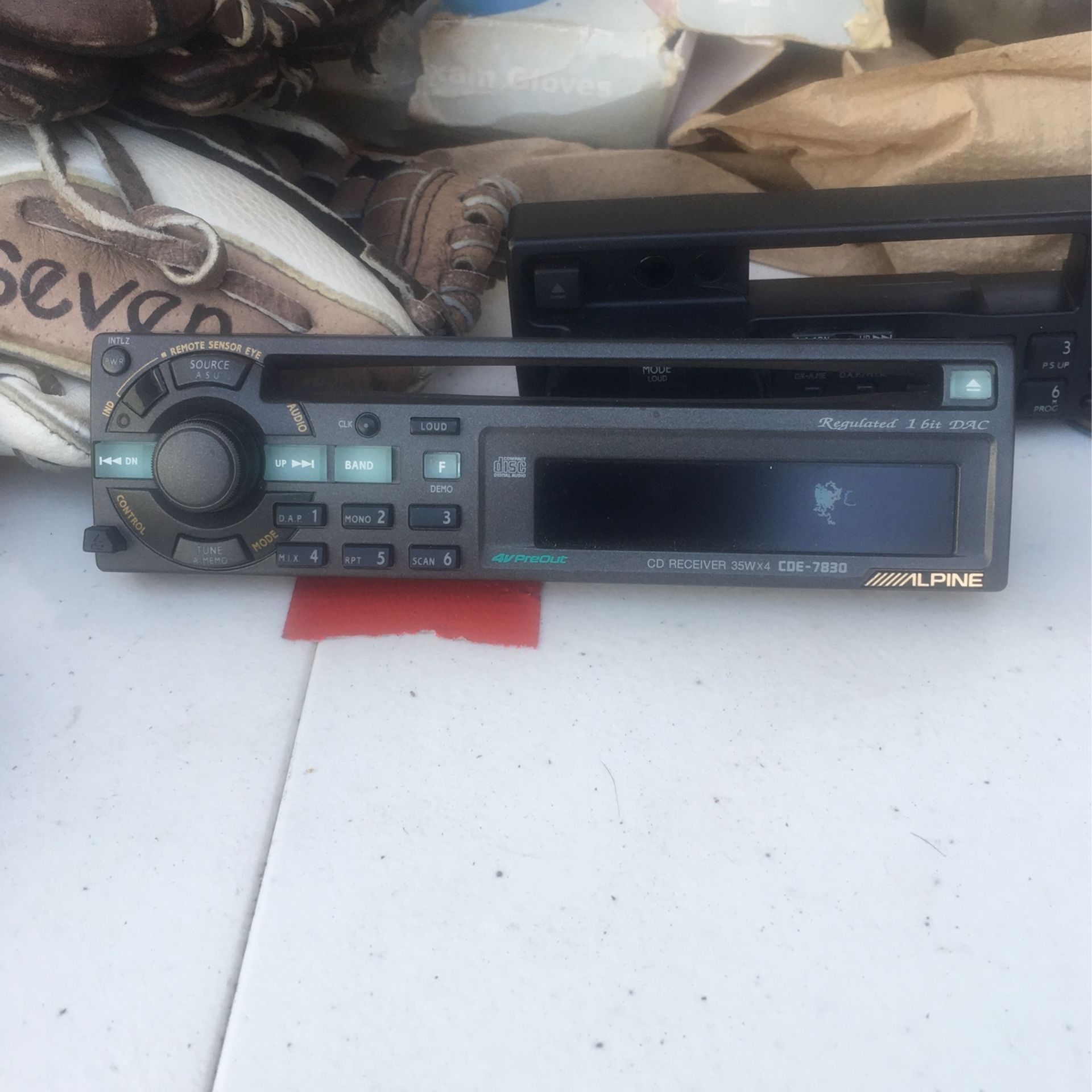 Alpine 7830 And 7524 Faceplate Not Sure If They Work Asking $25 Each