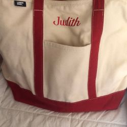 Lands End Canvas Tote Bag  