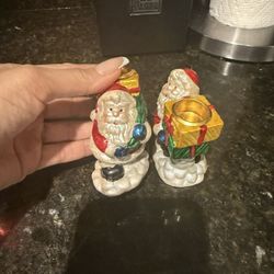 Christmas Candle Holders 