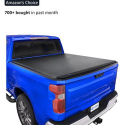 Tyger Auto Tri Fold Soft Tonneau Cover For GMC/Chevy Truck