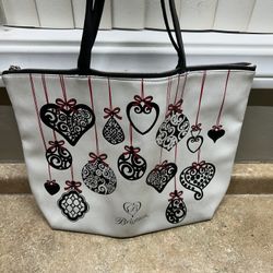 SALE-Vintage Holiday Brighton Tote 