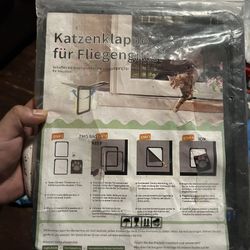 katzenklappe fur flegengitter