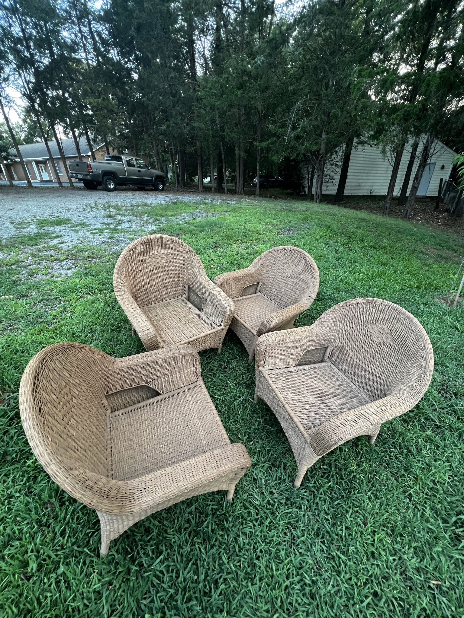 Wicker Patio Set