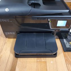 Hp Officejet Printer 6600 Working All In One Needs Ink
