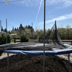 Trampoline With Net