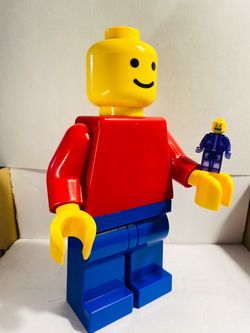 LEGO Boy 9in Giant Classic Minifigure Big Figure Building Toy