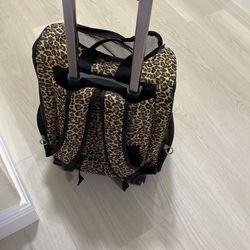 Dog Carrier back Pack and also  On Wheels 