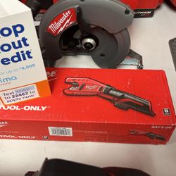 Milwaukee Fuel Cir Saw  Copper Tubing Cutter