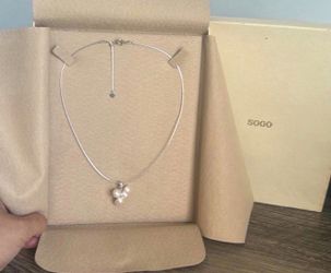 18K WG (pearl necklace)