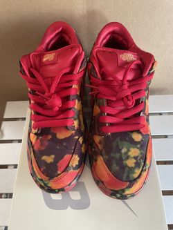 Nike SB Dunk Low The Wizard of Oz Poppy Field