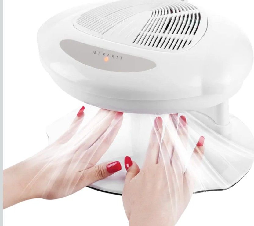 Makartt Nail Dryer, 400W Air Nail Fan Dryer with Automatic Sensor Nail Polish Dryer for Regular Polish Nail Blow Dryer Warm and Cool Wind Nail Dryer