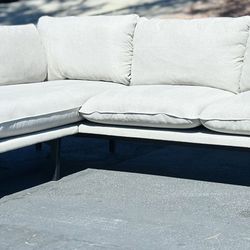 Beautiful Floyd MCM Sectional Sofa Couch With Reversible Chaise Modular Style High End Brand Custom Made (Delivery Available)