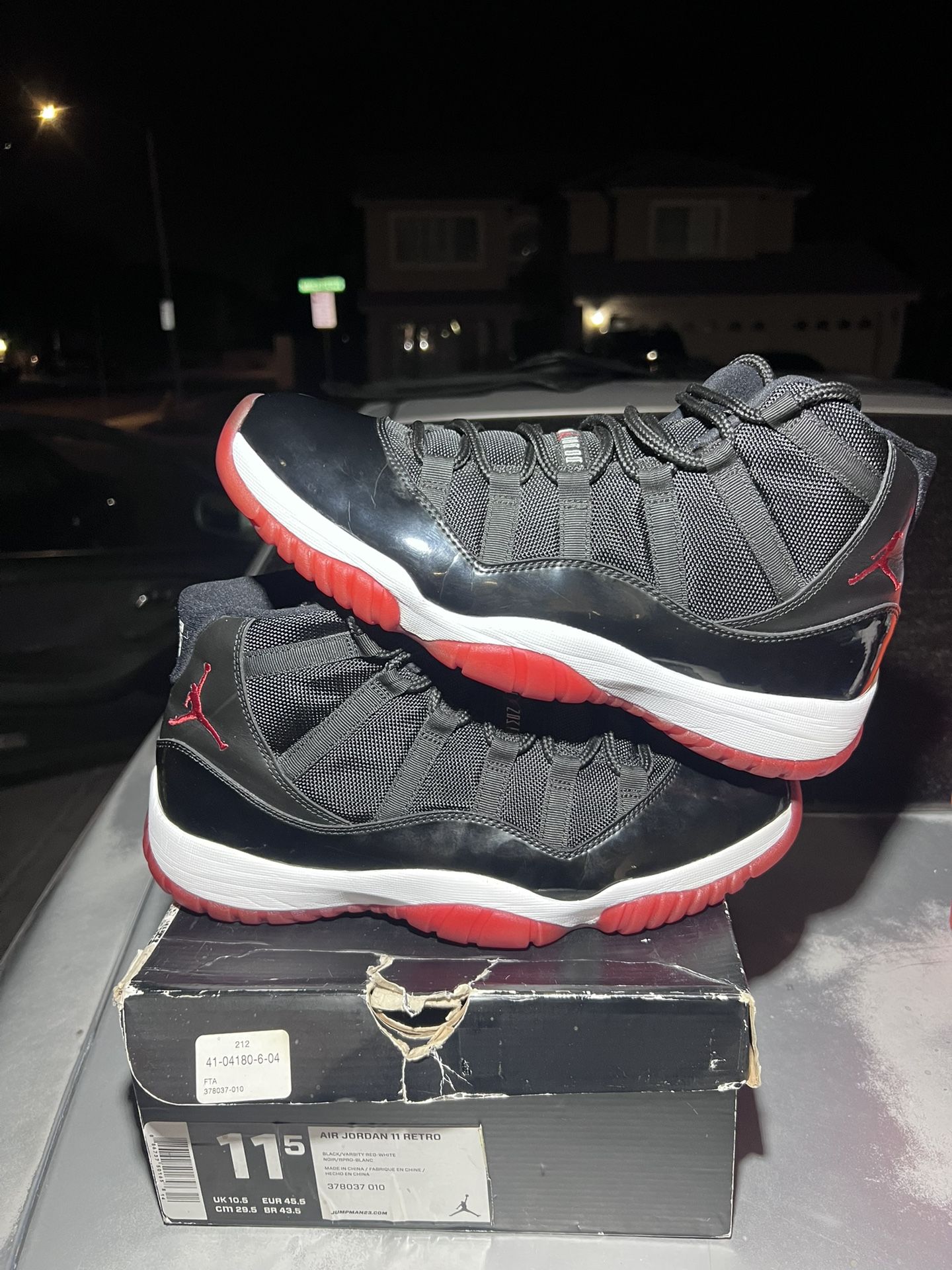 2012 Jordan 11 Breds