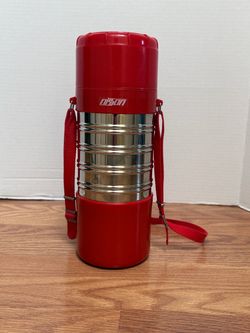 Vintage Nippon Sanso Nissan HFS-900 Thermos Flask | Made in Japan | Mint Condition