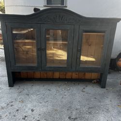 Antique Hutch Cabinet