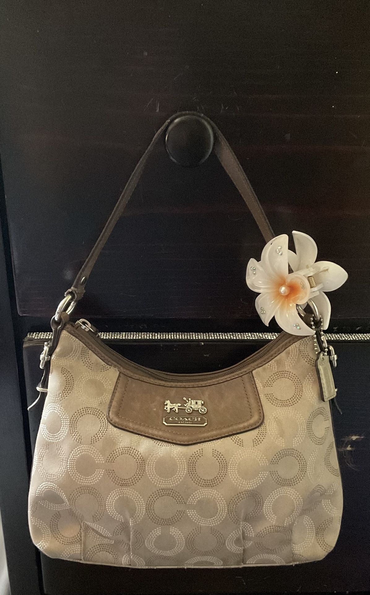 2000s Y2K Coach Boho Shoulder Purse