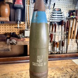 Inert 105 M1 Artillery Shell