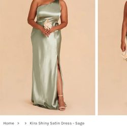 Sage Green Formal Dress