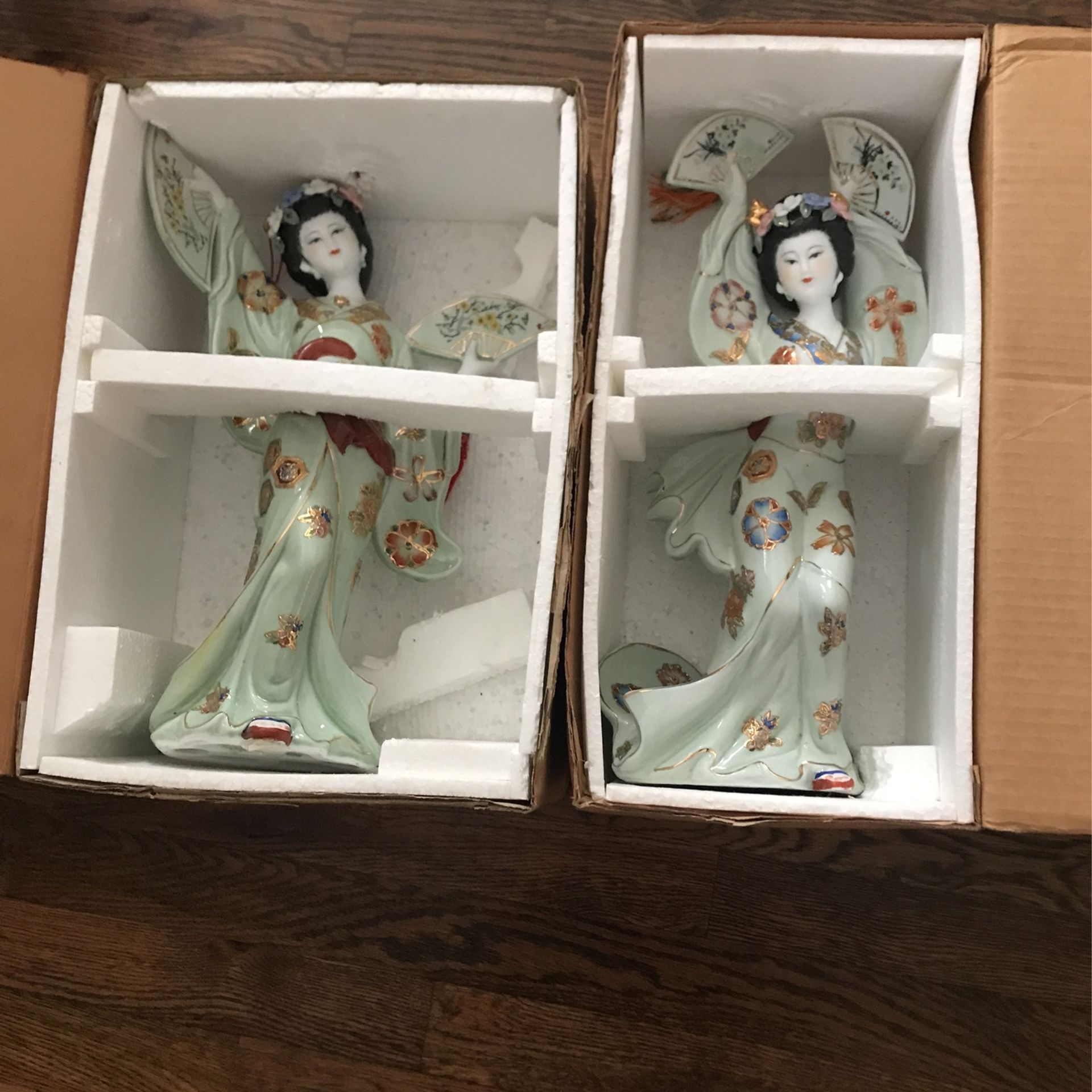 Large Asian figurines