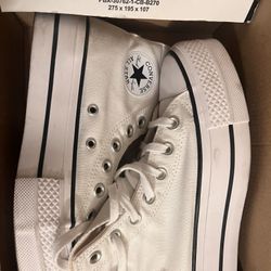 White Converse 